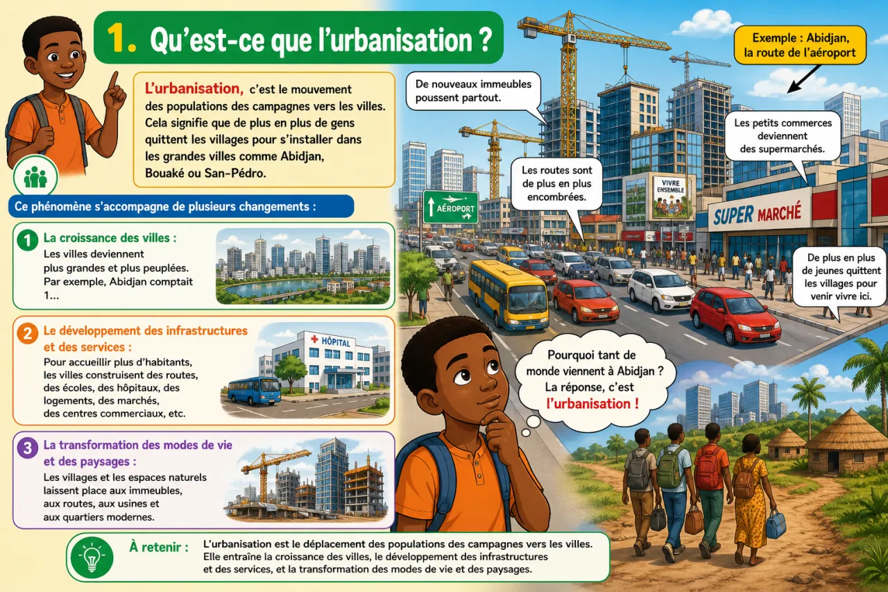 Urbanisation — illustration