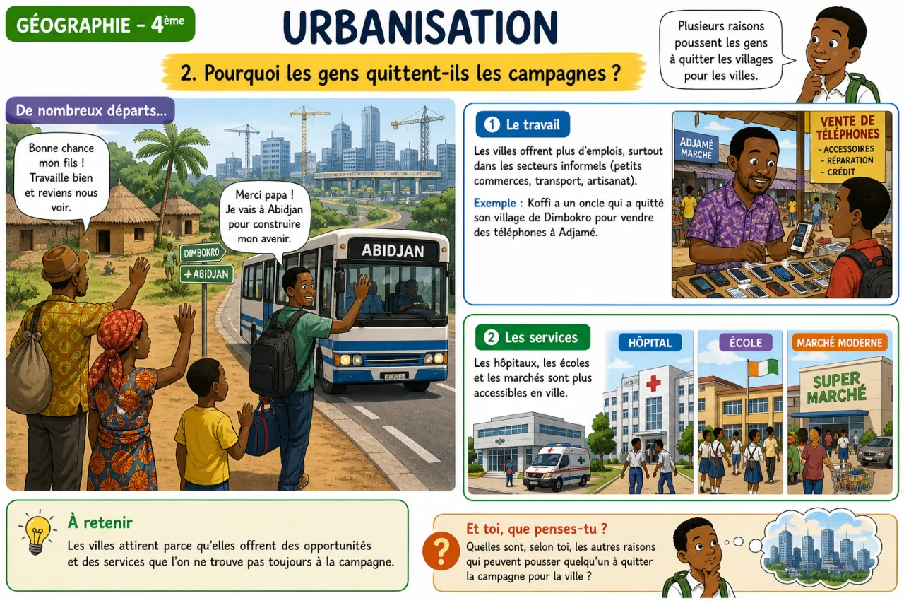 Urbanisation — illustration