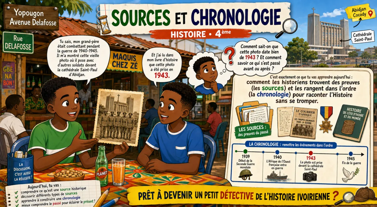 Sources et chronologie
