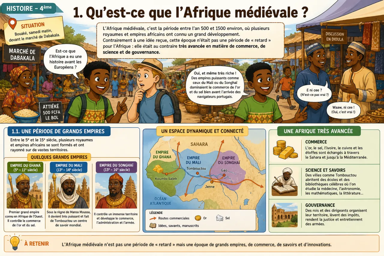 Afrique médiévale — illustration