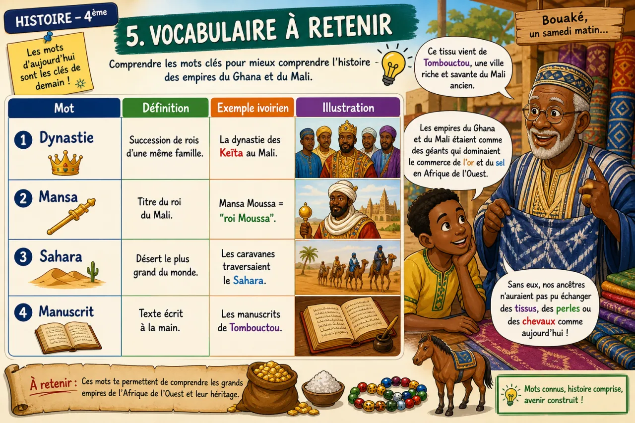 Empires du Ghana et du Mali — illustration