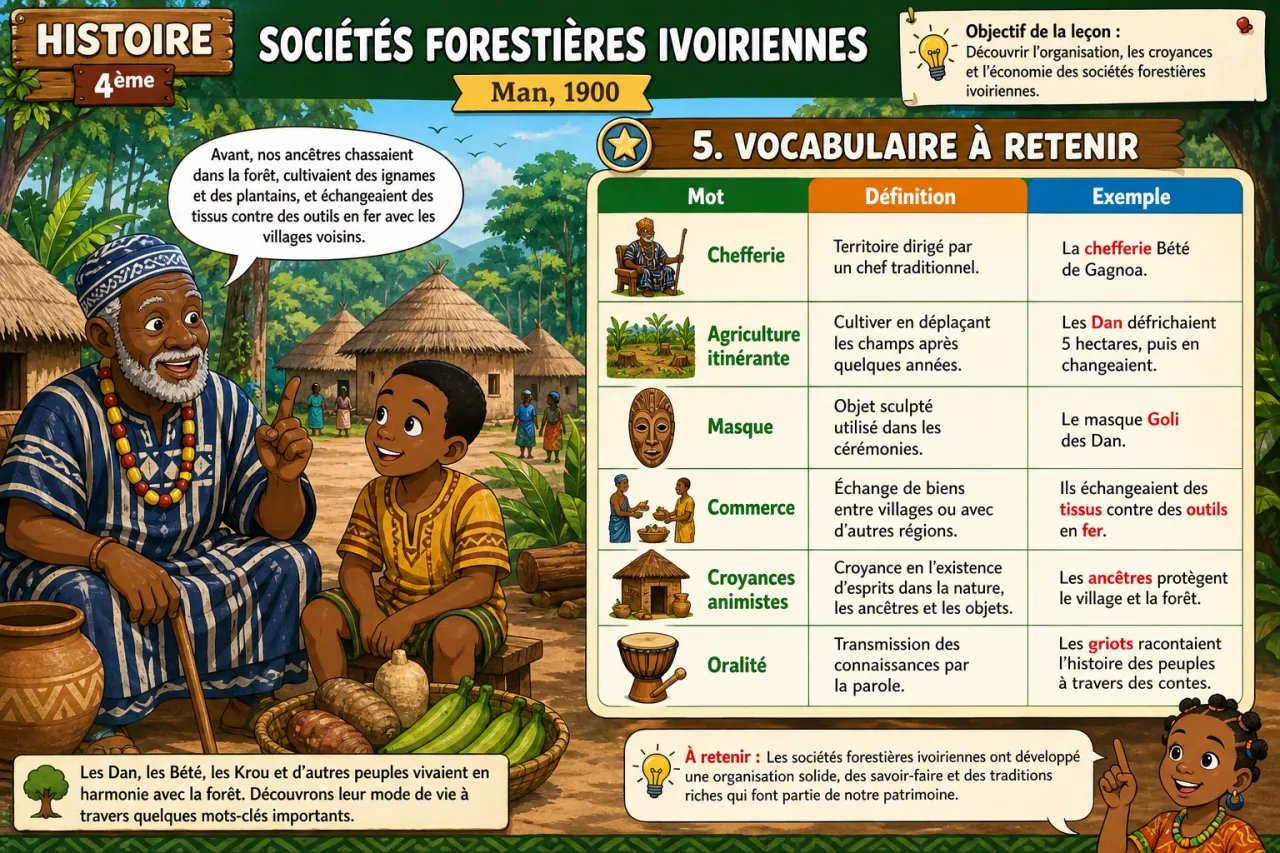 Sociétés forestières ivoiriennes — illustration