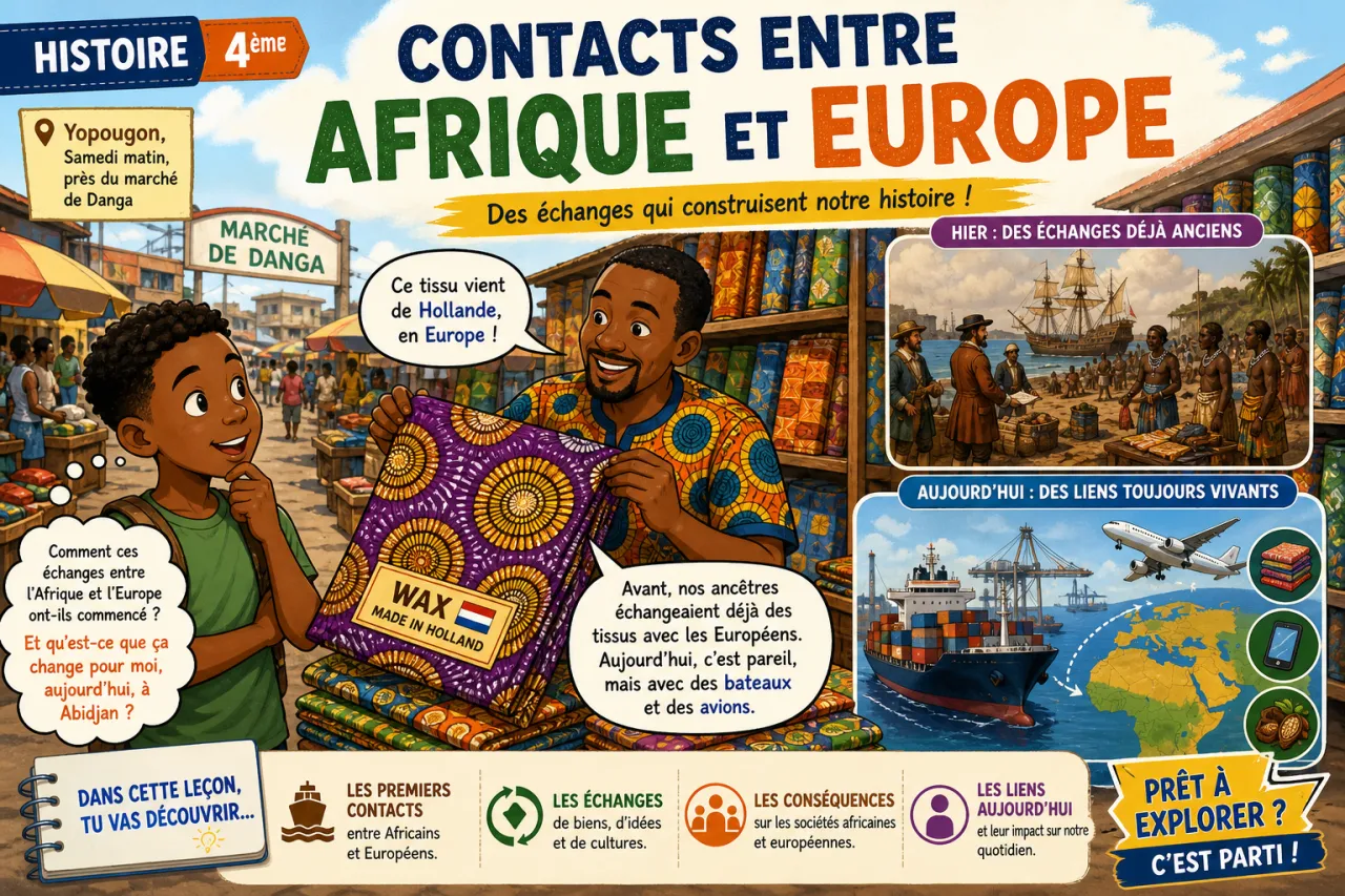 Contacts entre Afrique et Europe