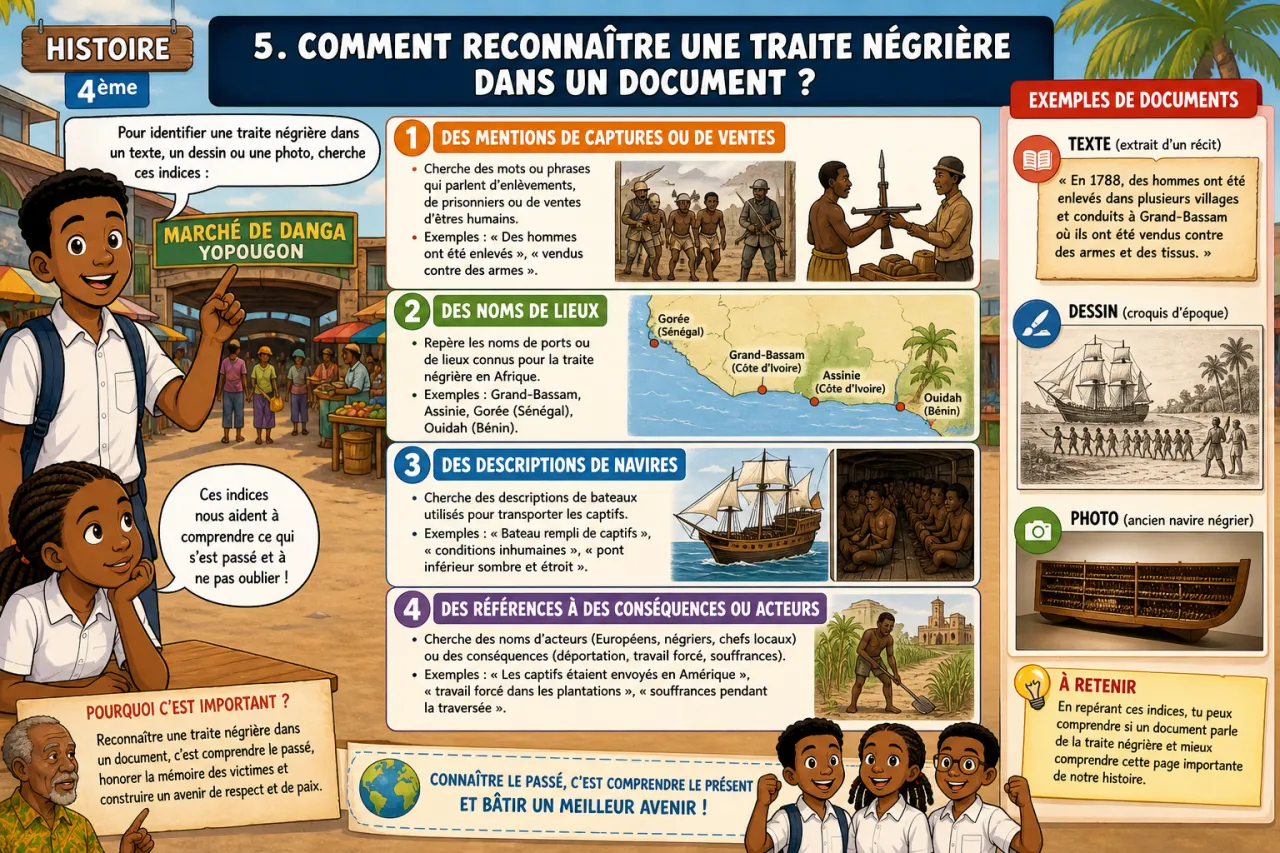 Traites négrières - introduction — illustration