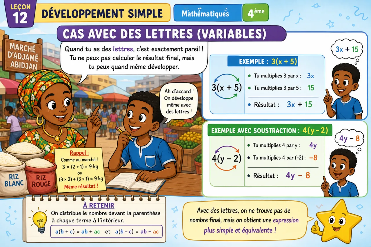 Développement simple — illustration