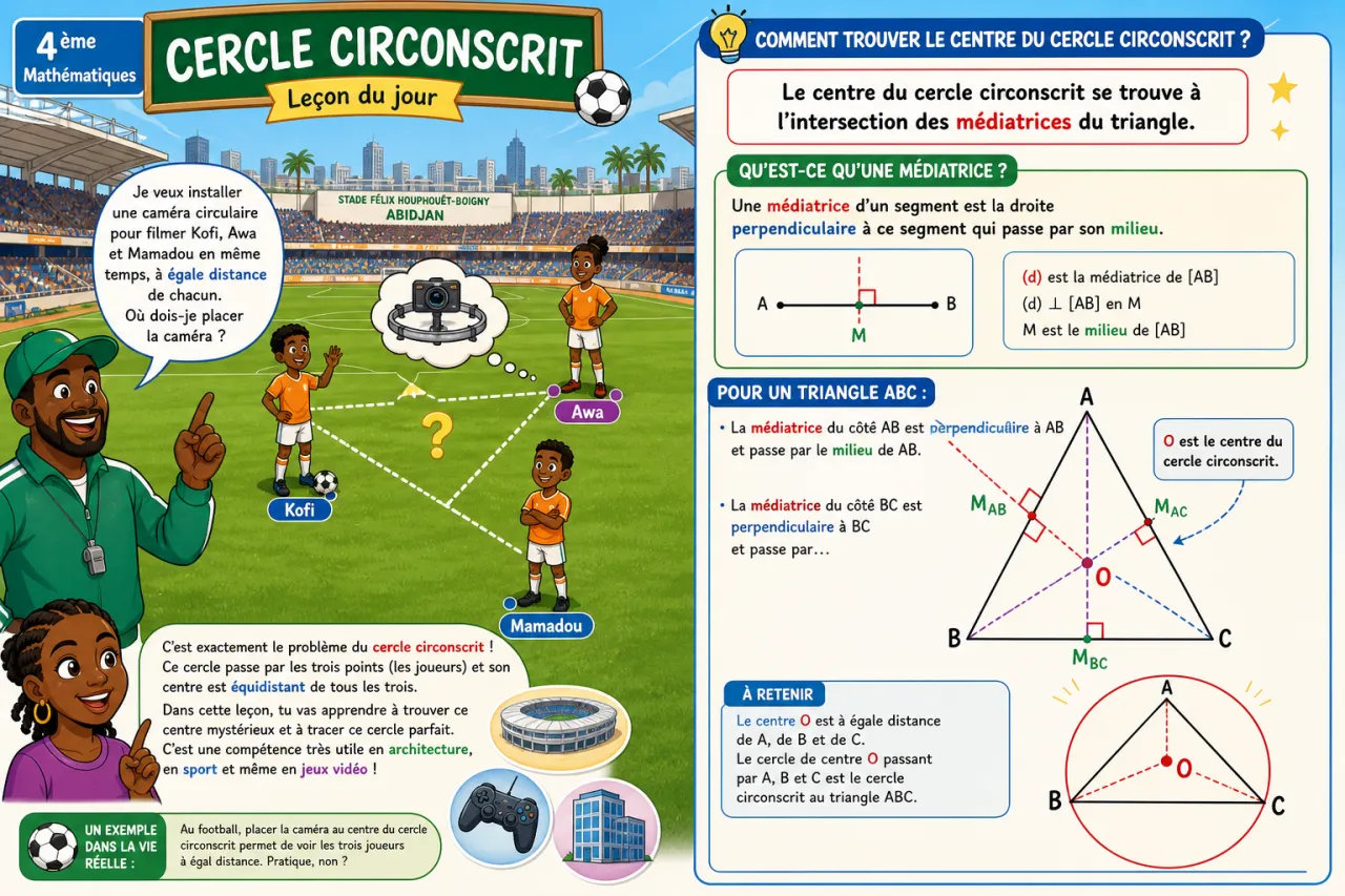 Cercle circonscrit — illustration