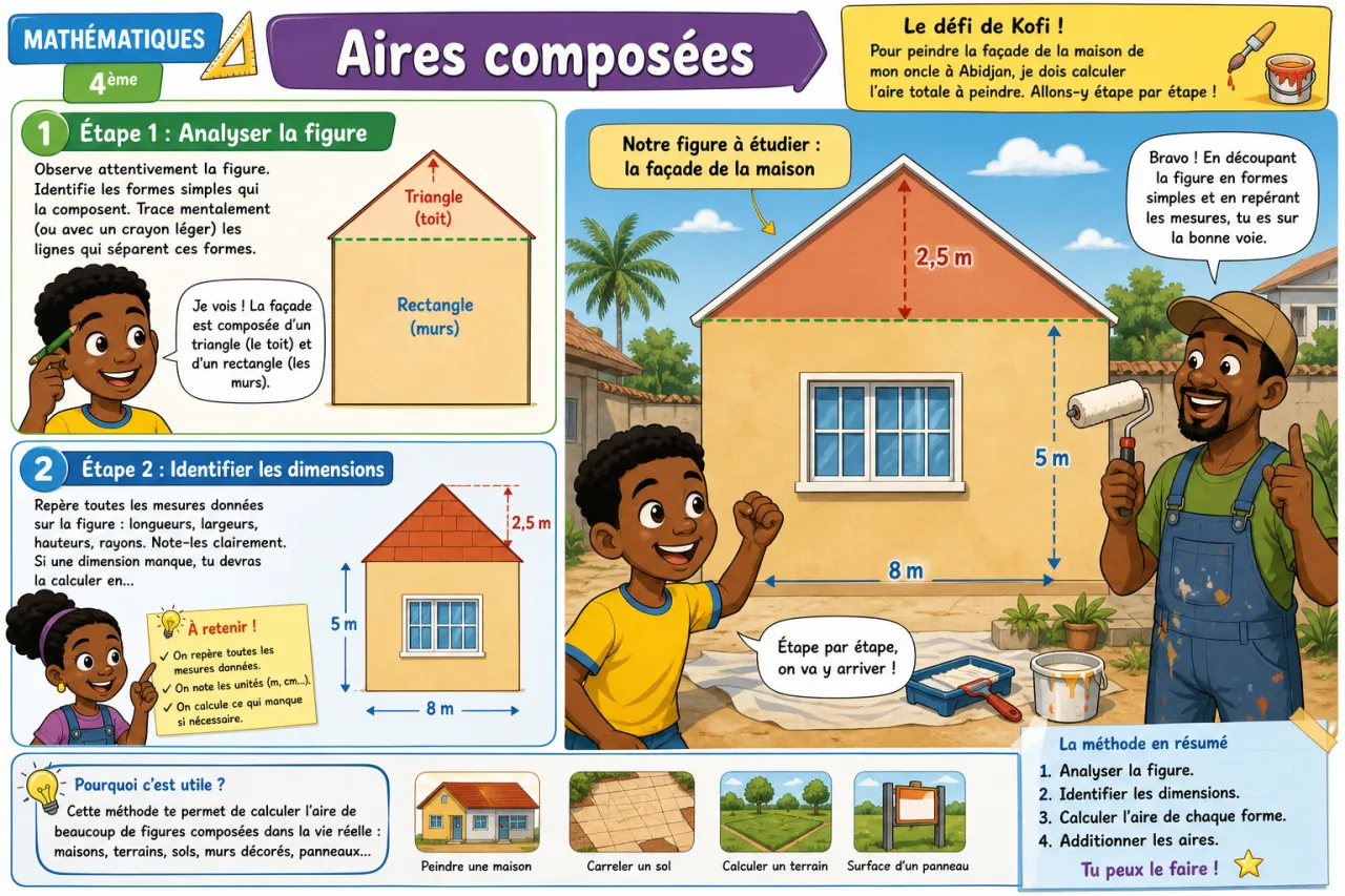 Aires composées — illustration