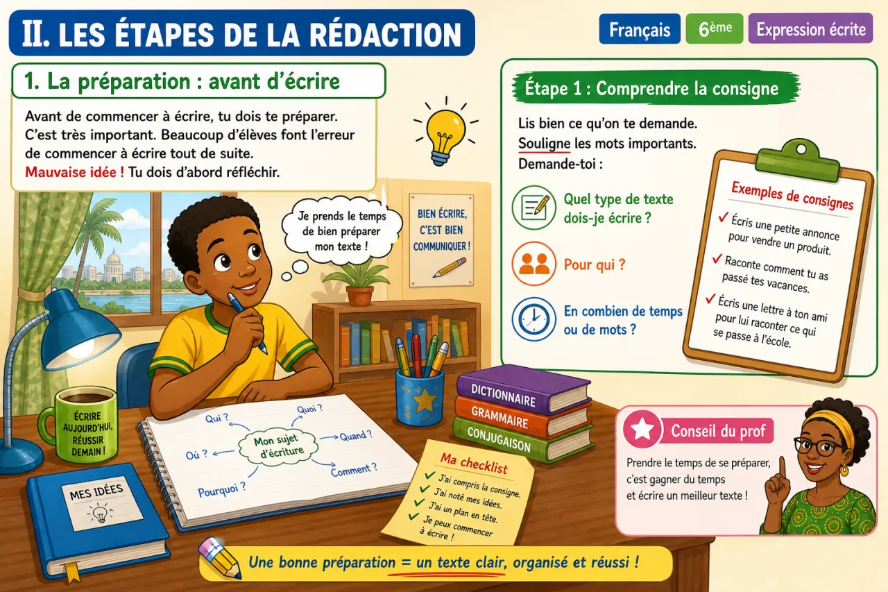 L’expression écrite — illustration