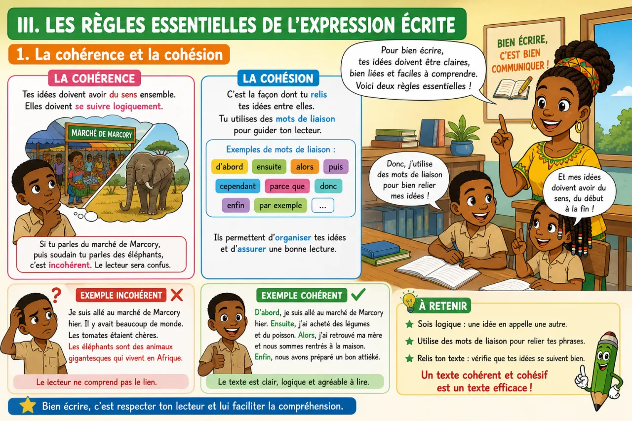 L’expression écrite — illustration
