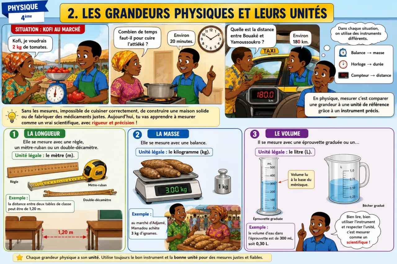 Mesures en physique — illustration