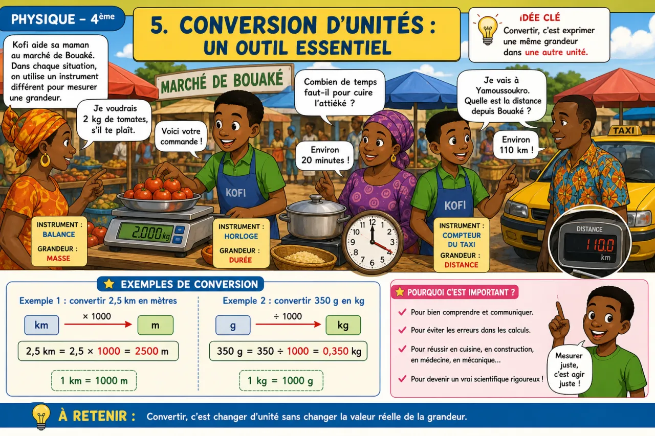 Mesures en physique — illustration