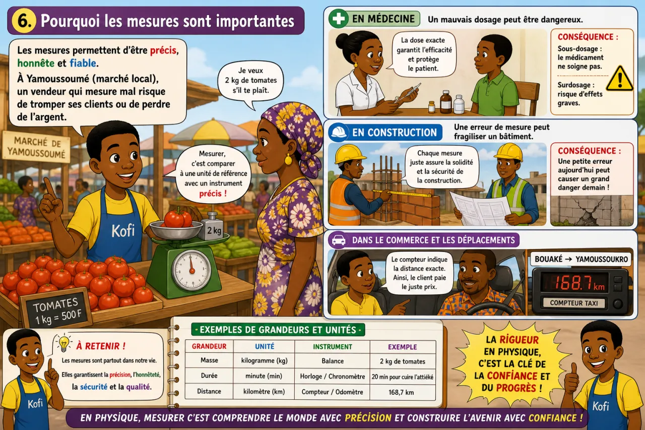 Mesures en physique — illustration