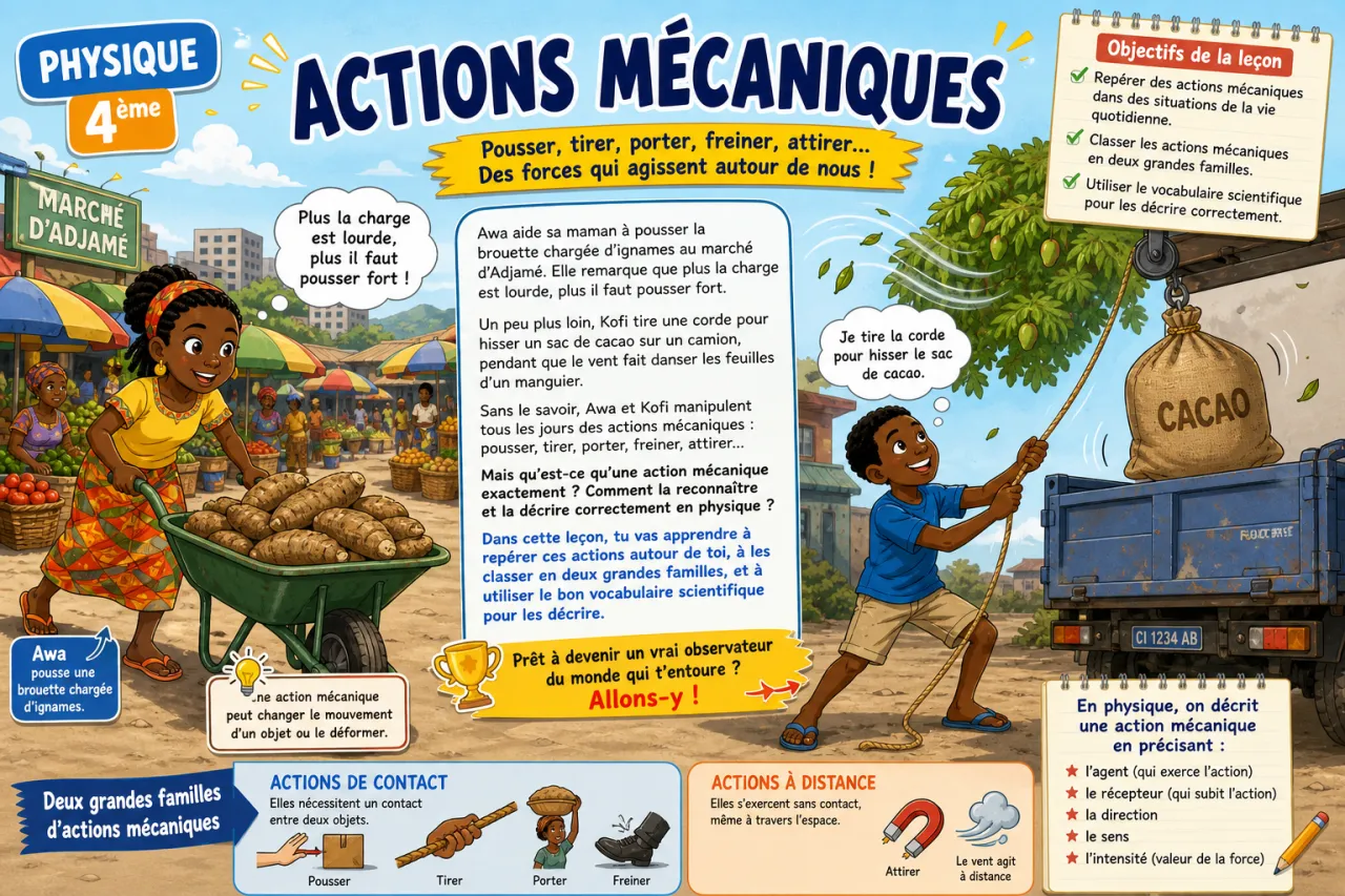 Actions mécaniques