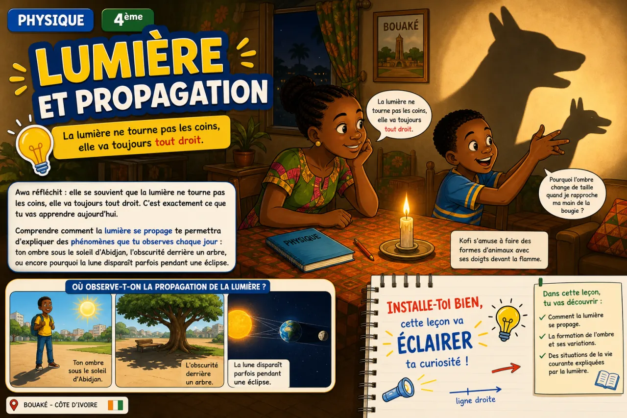 Lumière et propagation