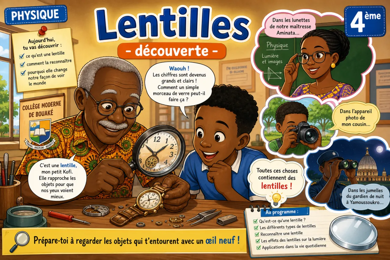 Lentilles - découverte