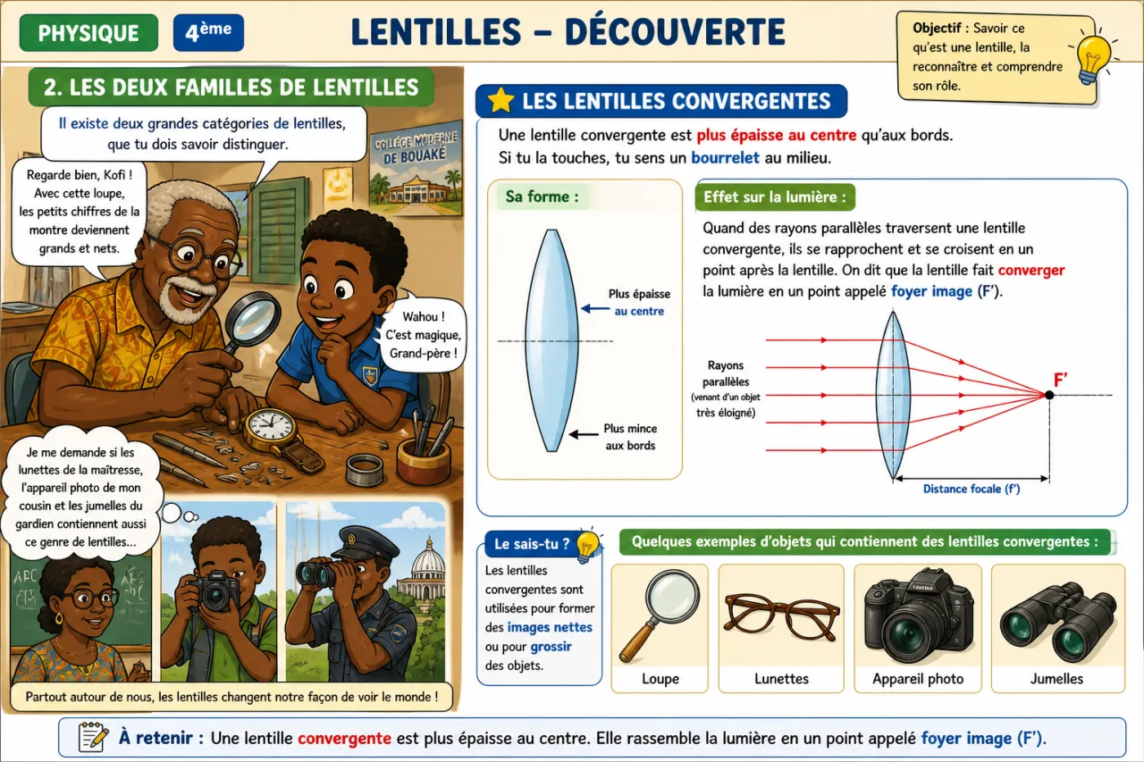 Lentilles - découverte — illustration