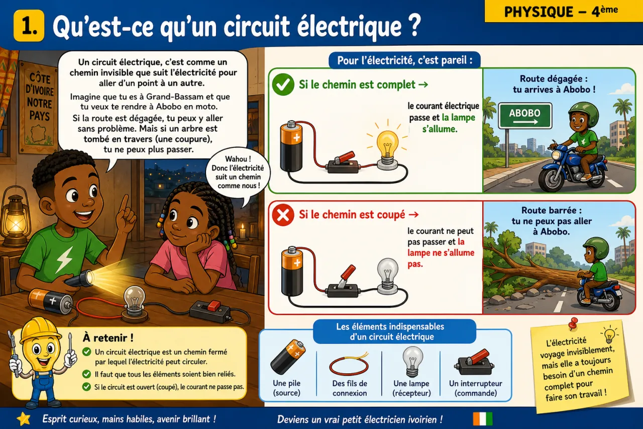 Circuit électrique — illustration
