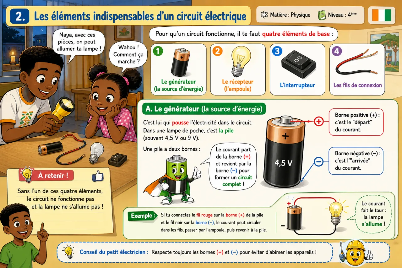 Circuit électrique — illustration