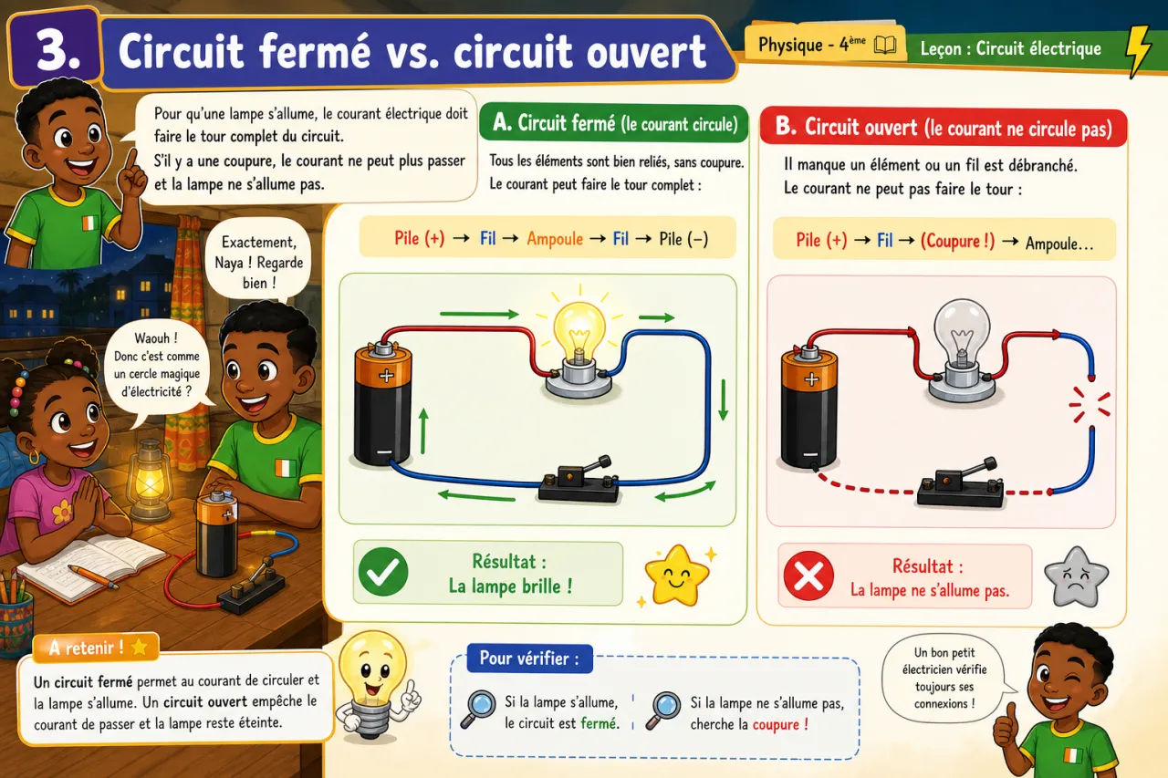 Circuit électrique — illustration