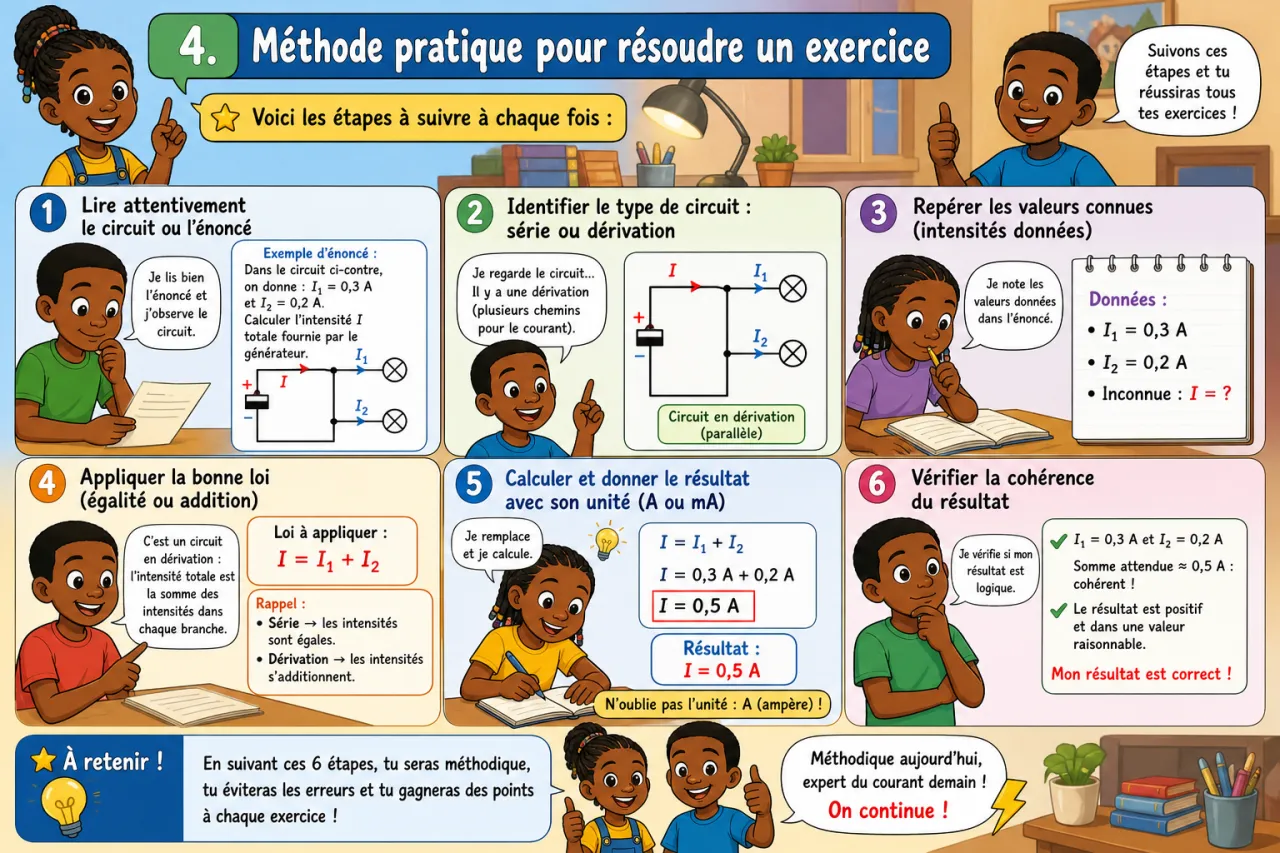 Intensité du courant — illustration