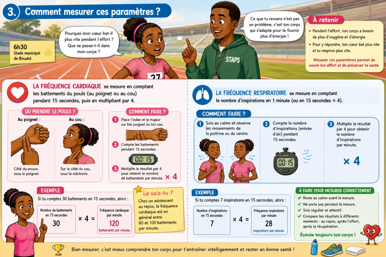 Effort physique et santé — illustration
