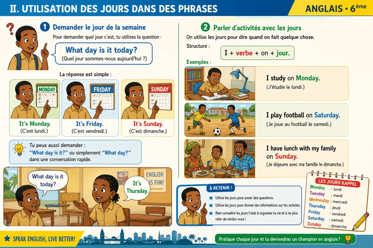 Days of the Week — illustration