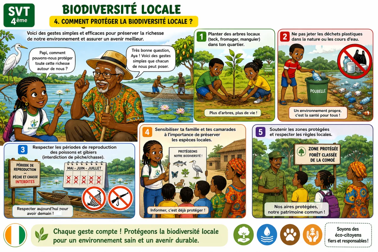 Biodiversité locale — illustration