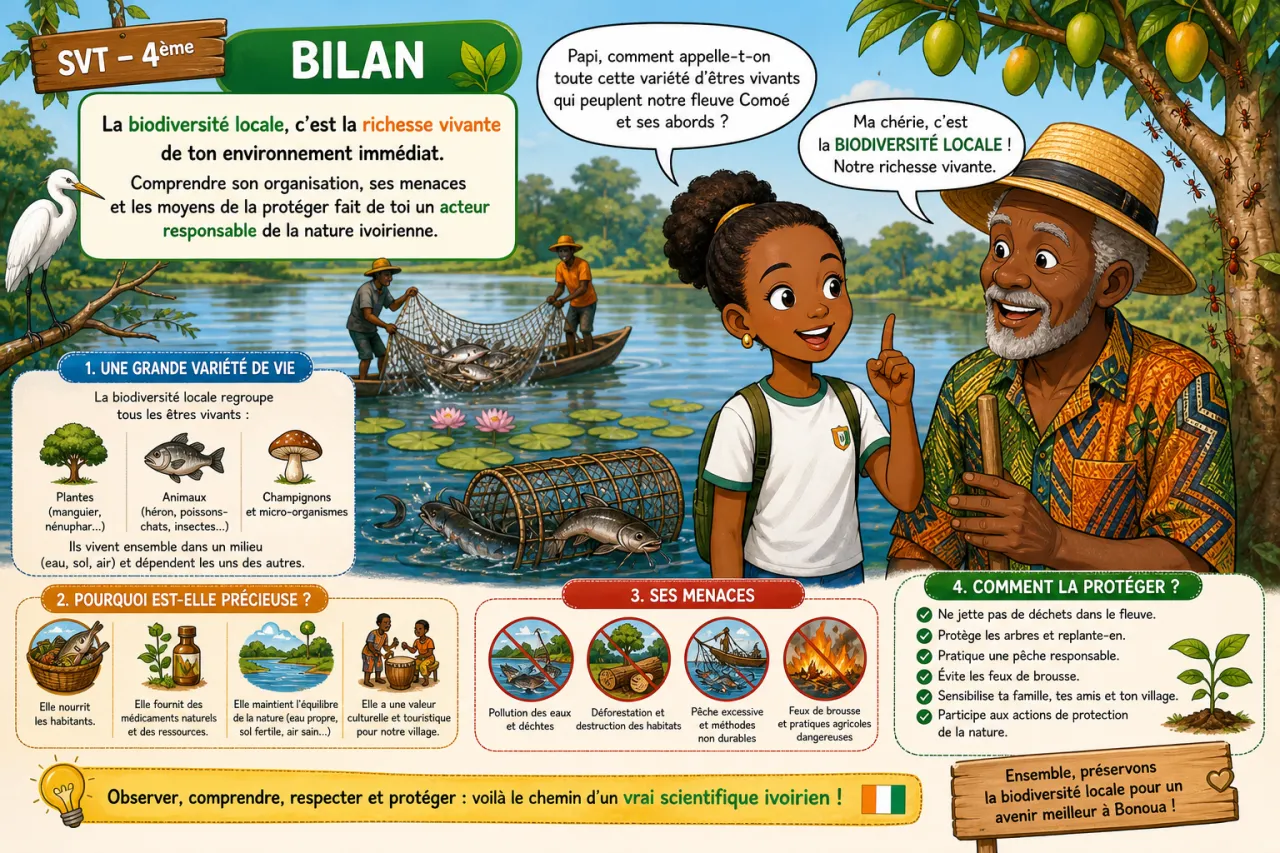 Biodiversité locale — illustration