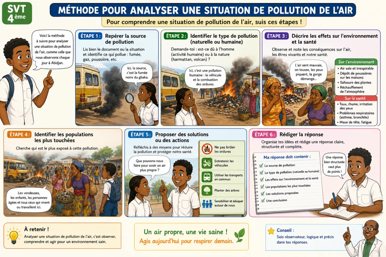 Air et pollution — illustration