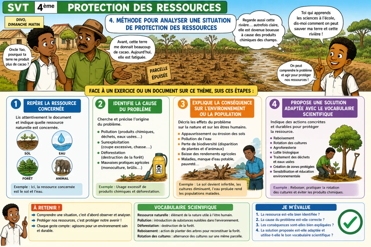 Protection des ressources — illustration