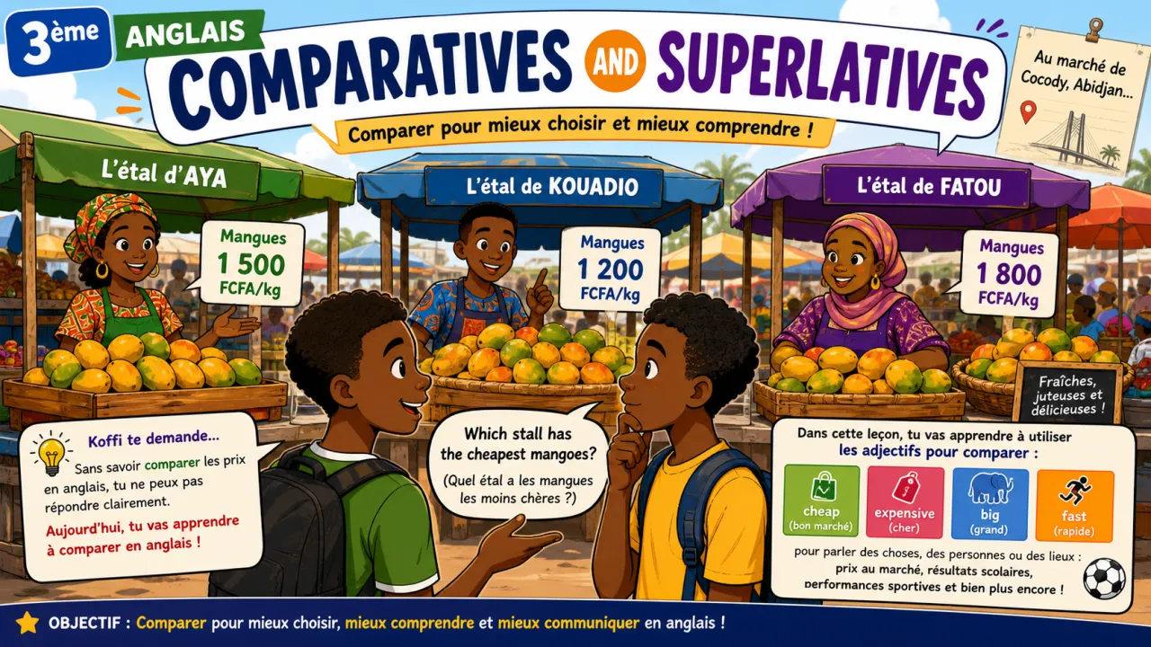 Comparatives and superlatives