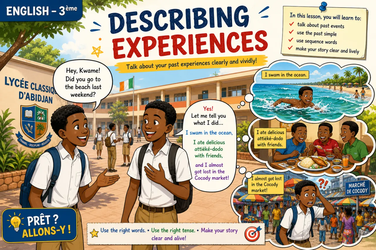 Describing experiences