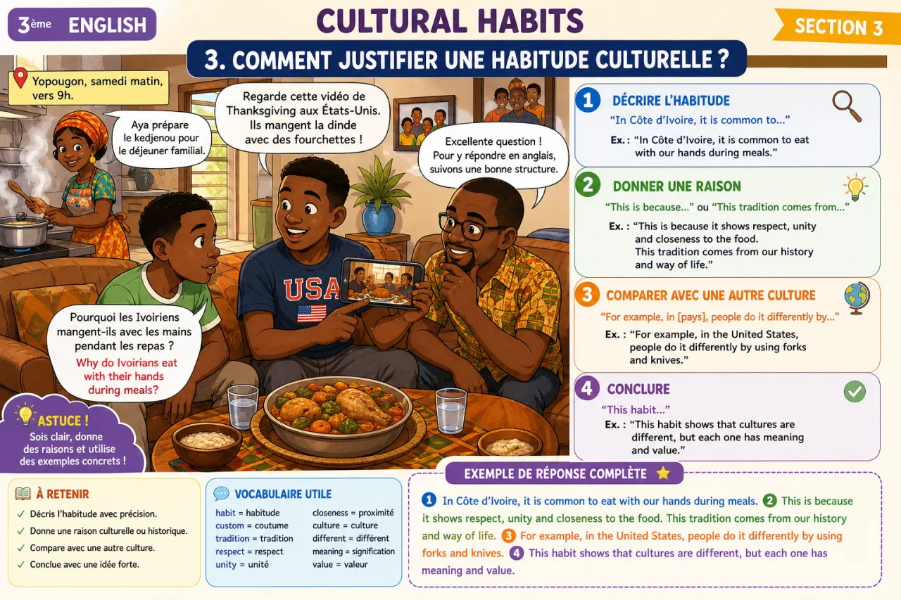Cultural habits — illustration