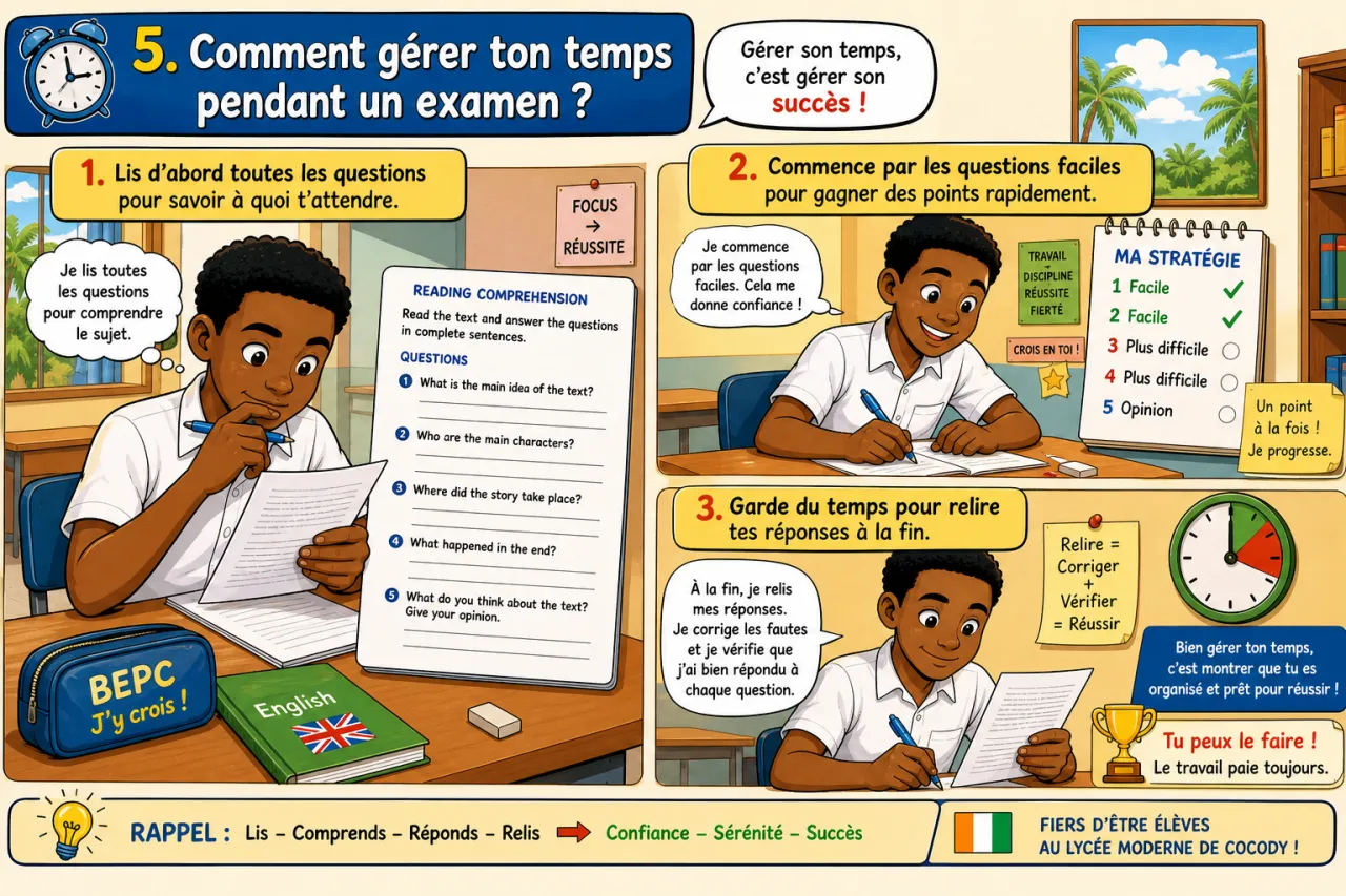 Exam practice — illustration