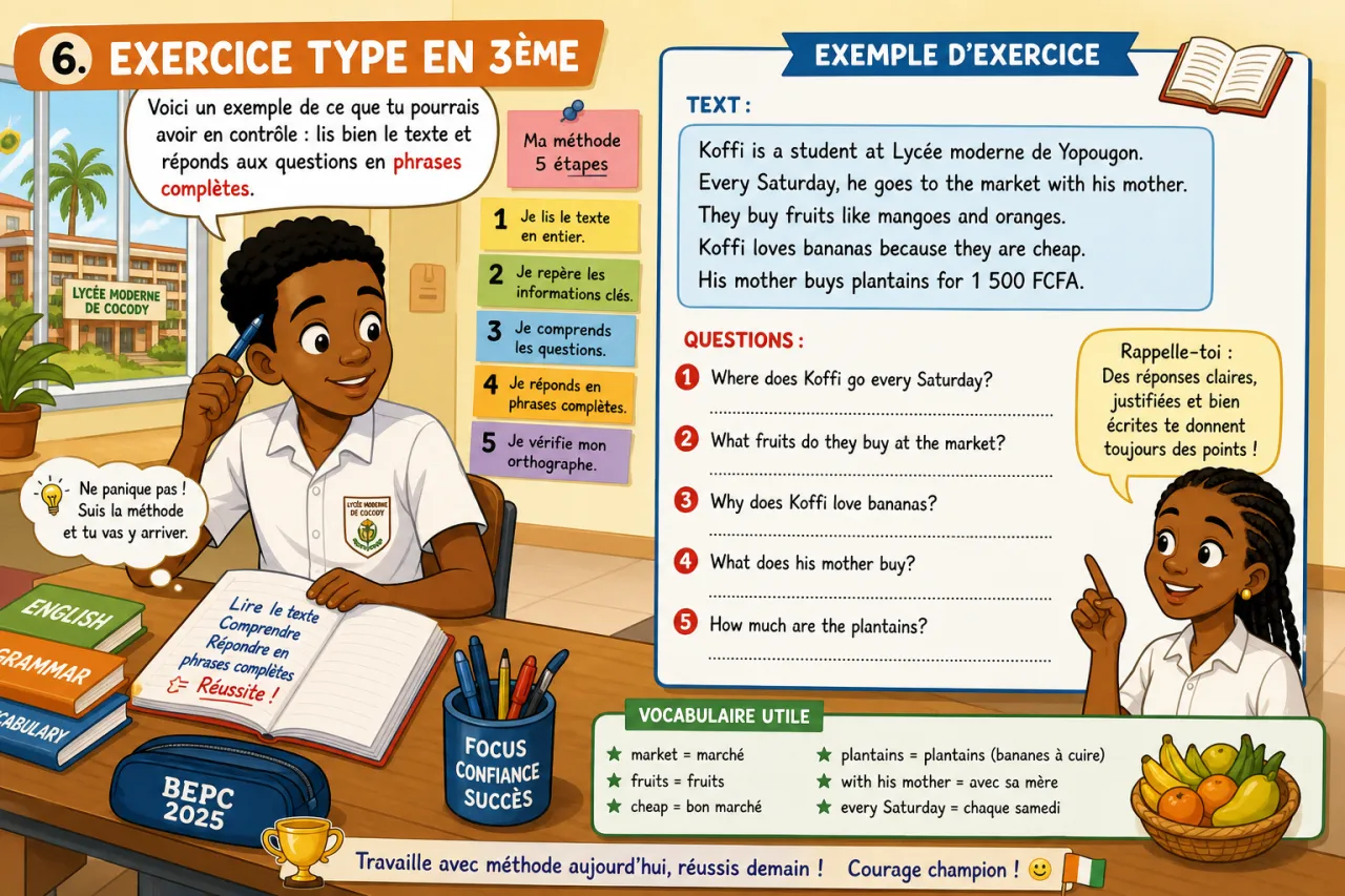 Exam practice — illustration