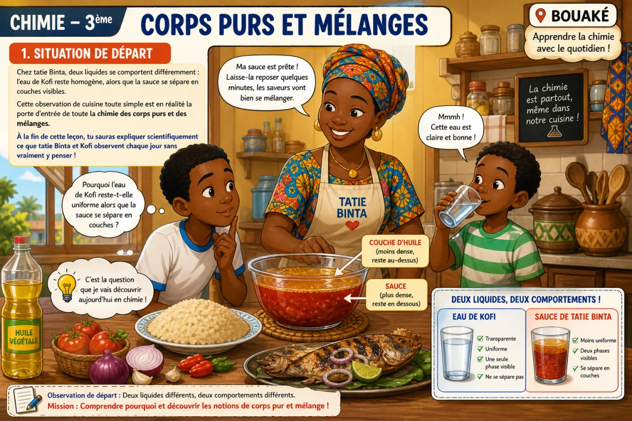 Corps purs et mélanges — illustration