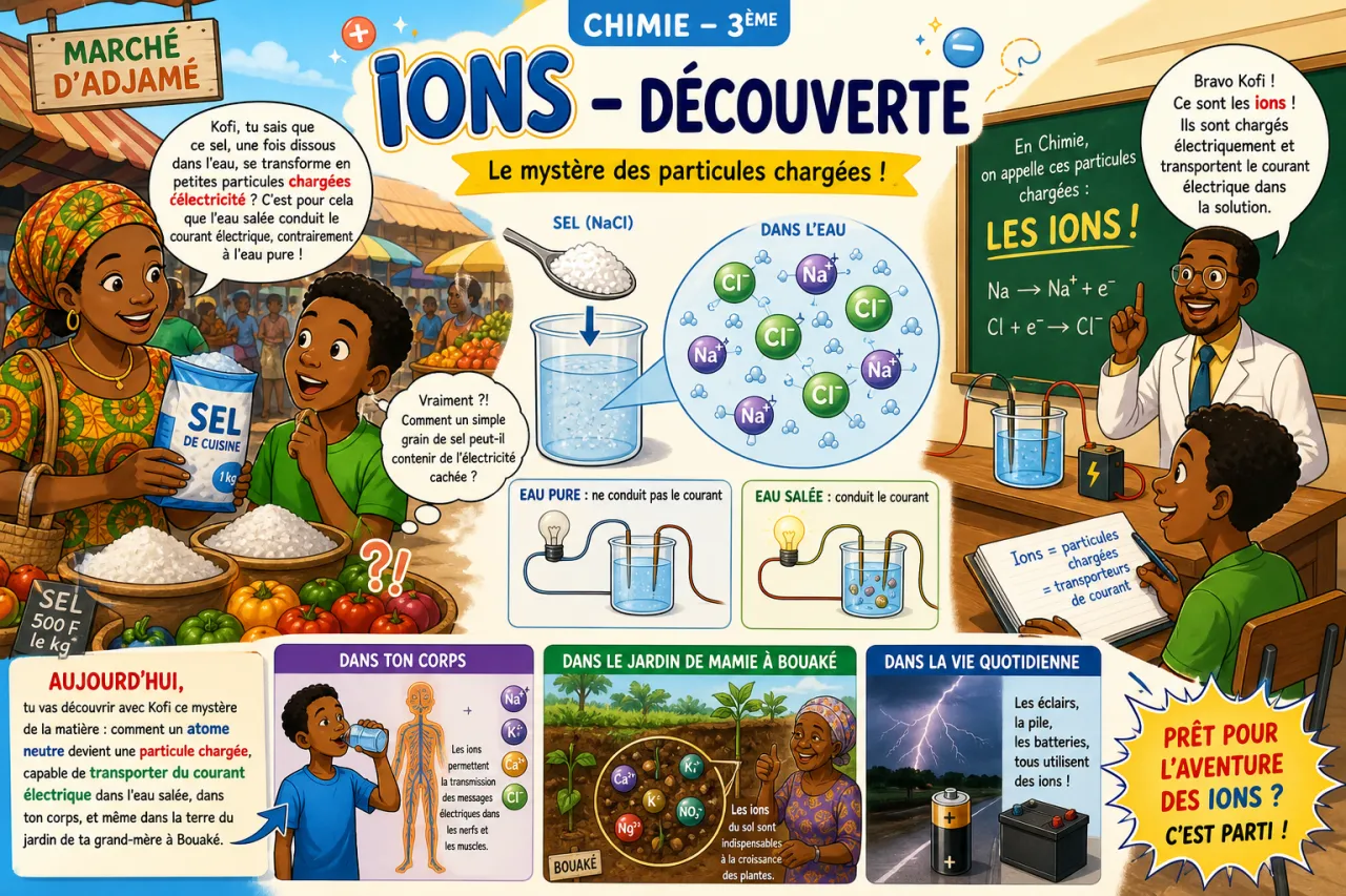 Ions - découverte