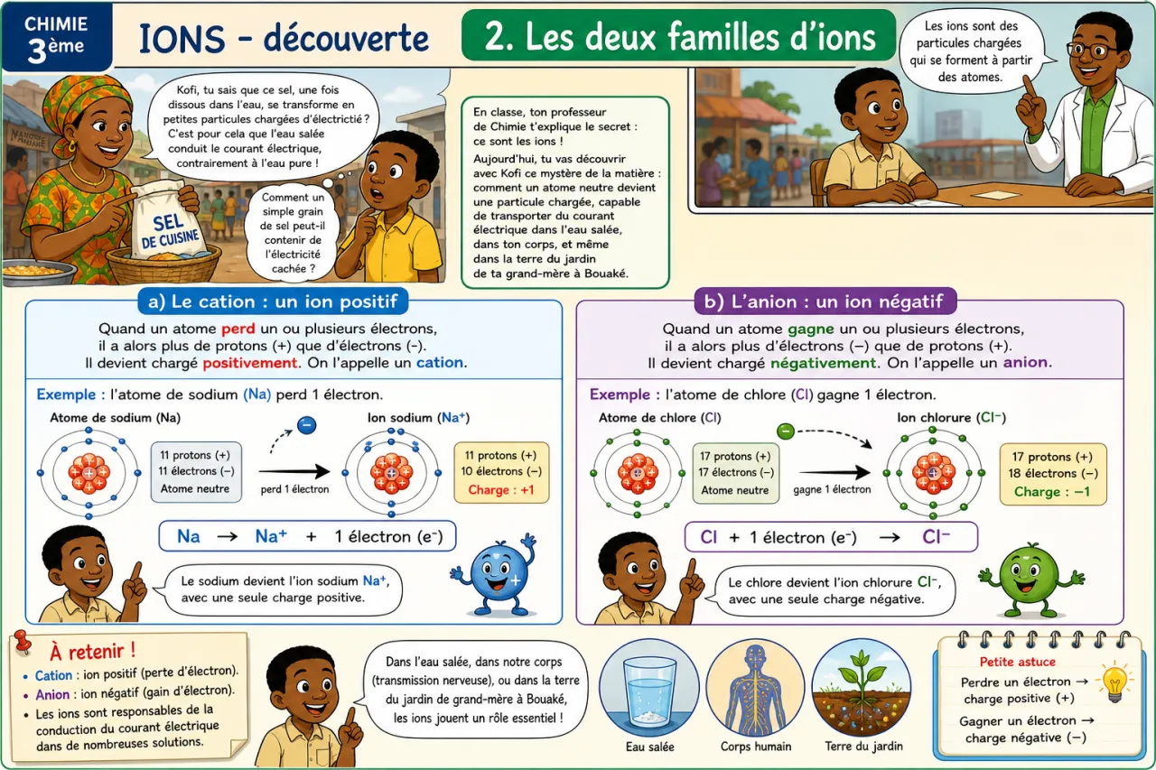 Ions - découverte — illustration
