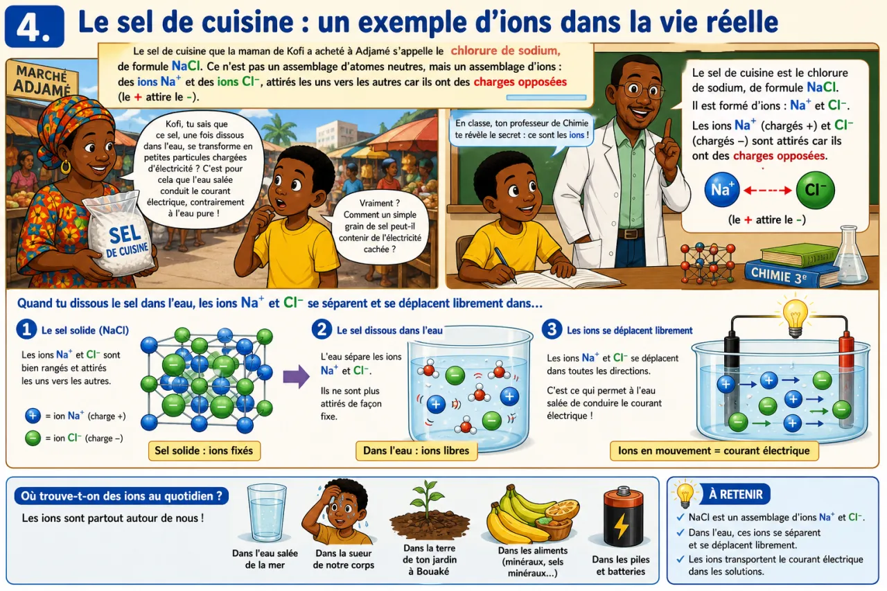 Ions - découverte — illustration