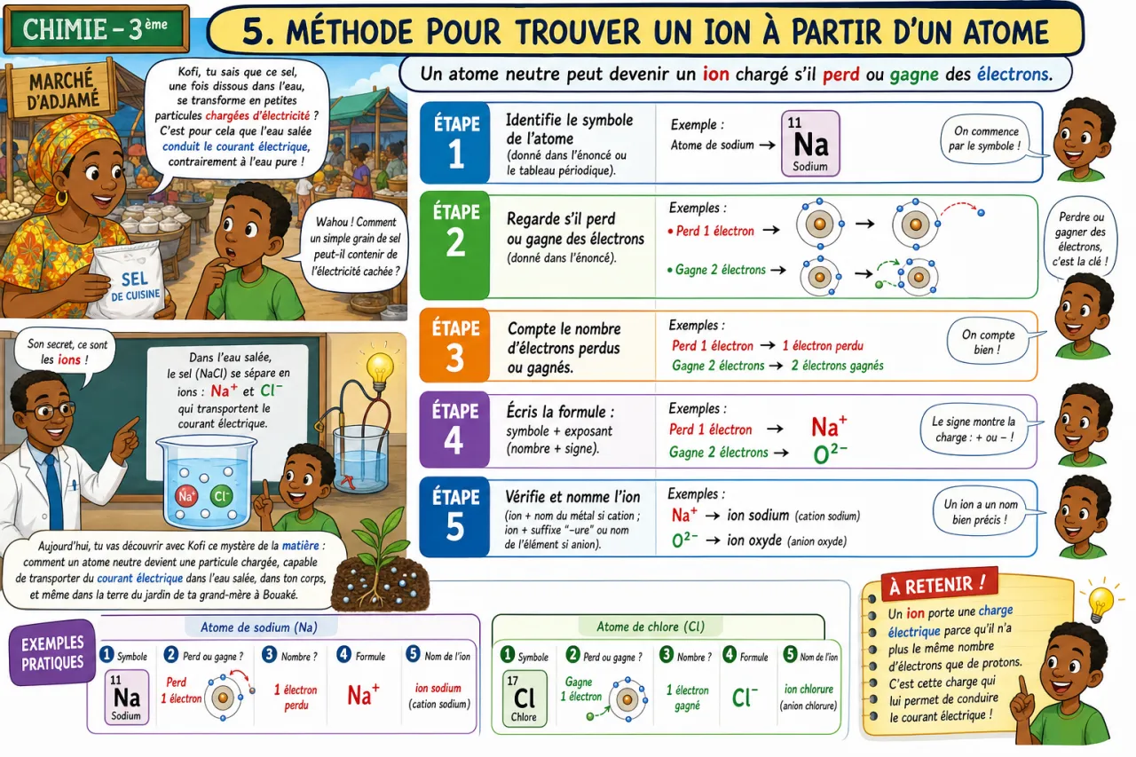 Ions - découverte — illustration