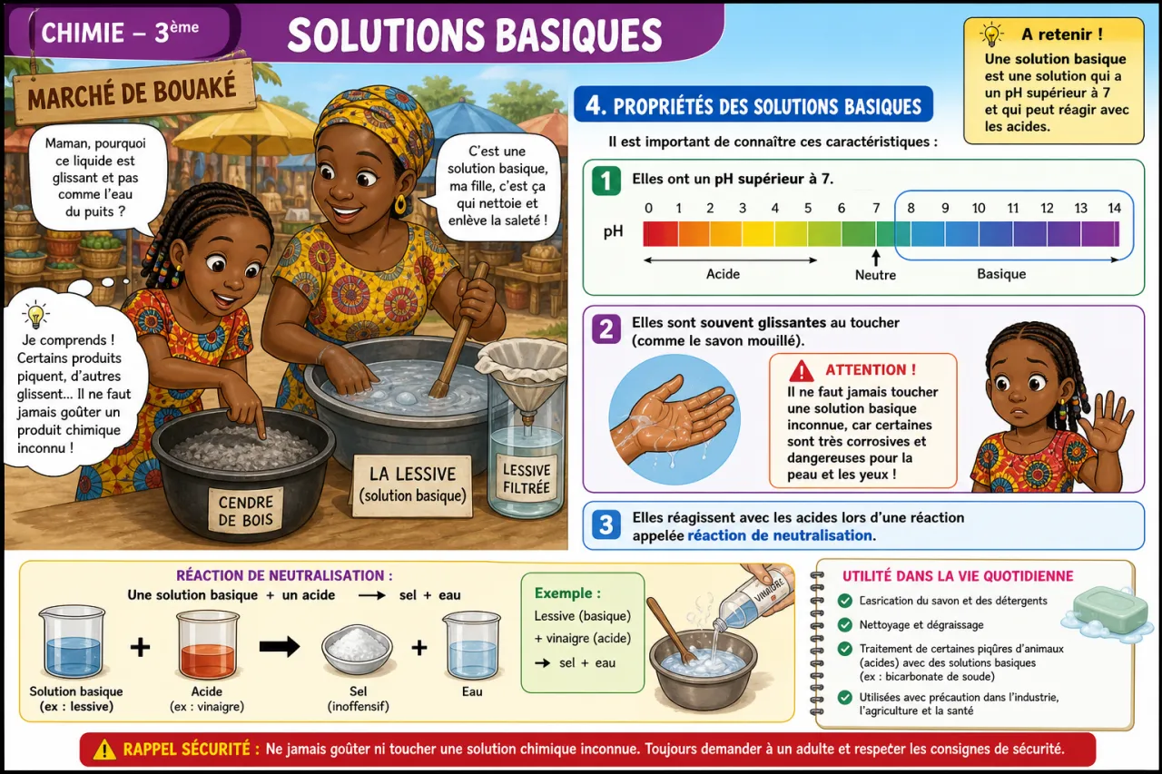Solutions basiques — illustration