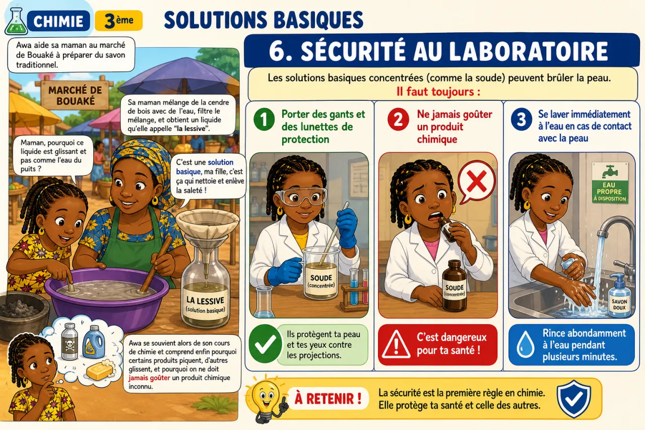 Solutions basiques — illustration