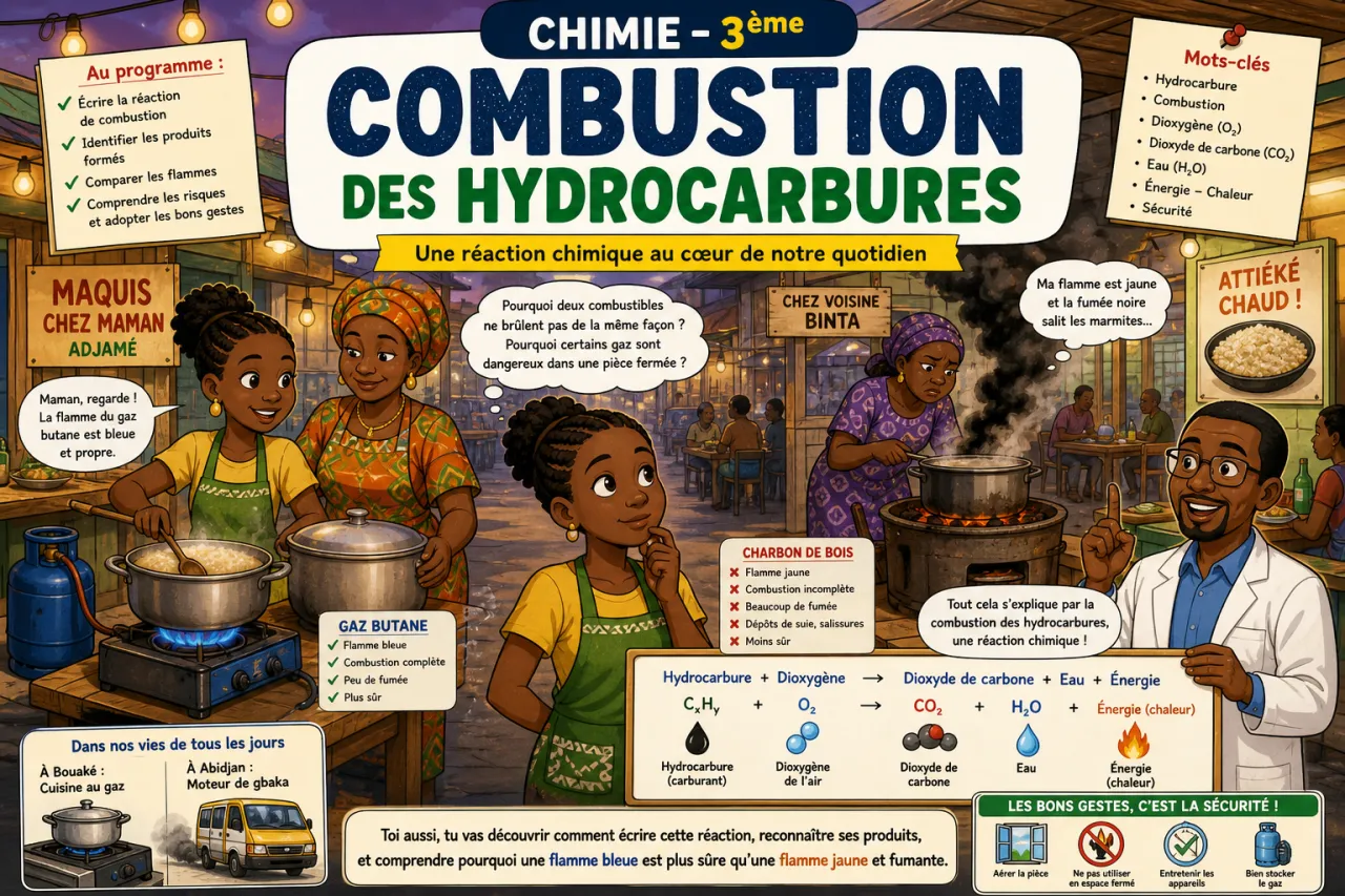 Combustion des hydrocarbures