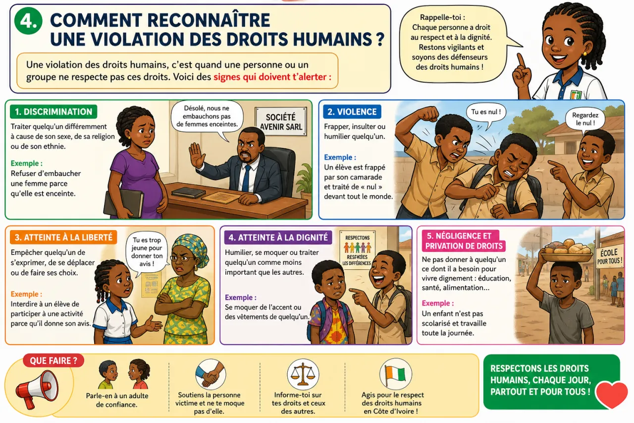 Droits humains — illustration