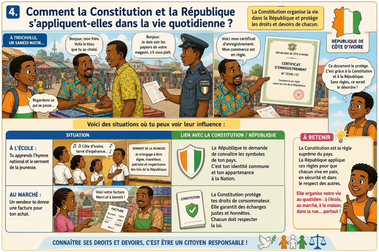 Constitution et République — illustration