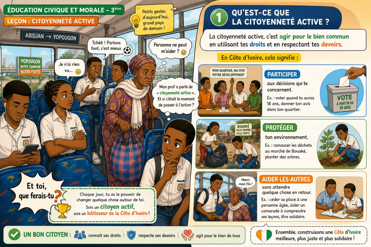 Citoyenneté active — illustration