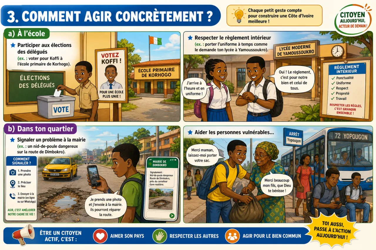 Citoyenneté active — illustration