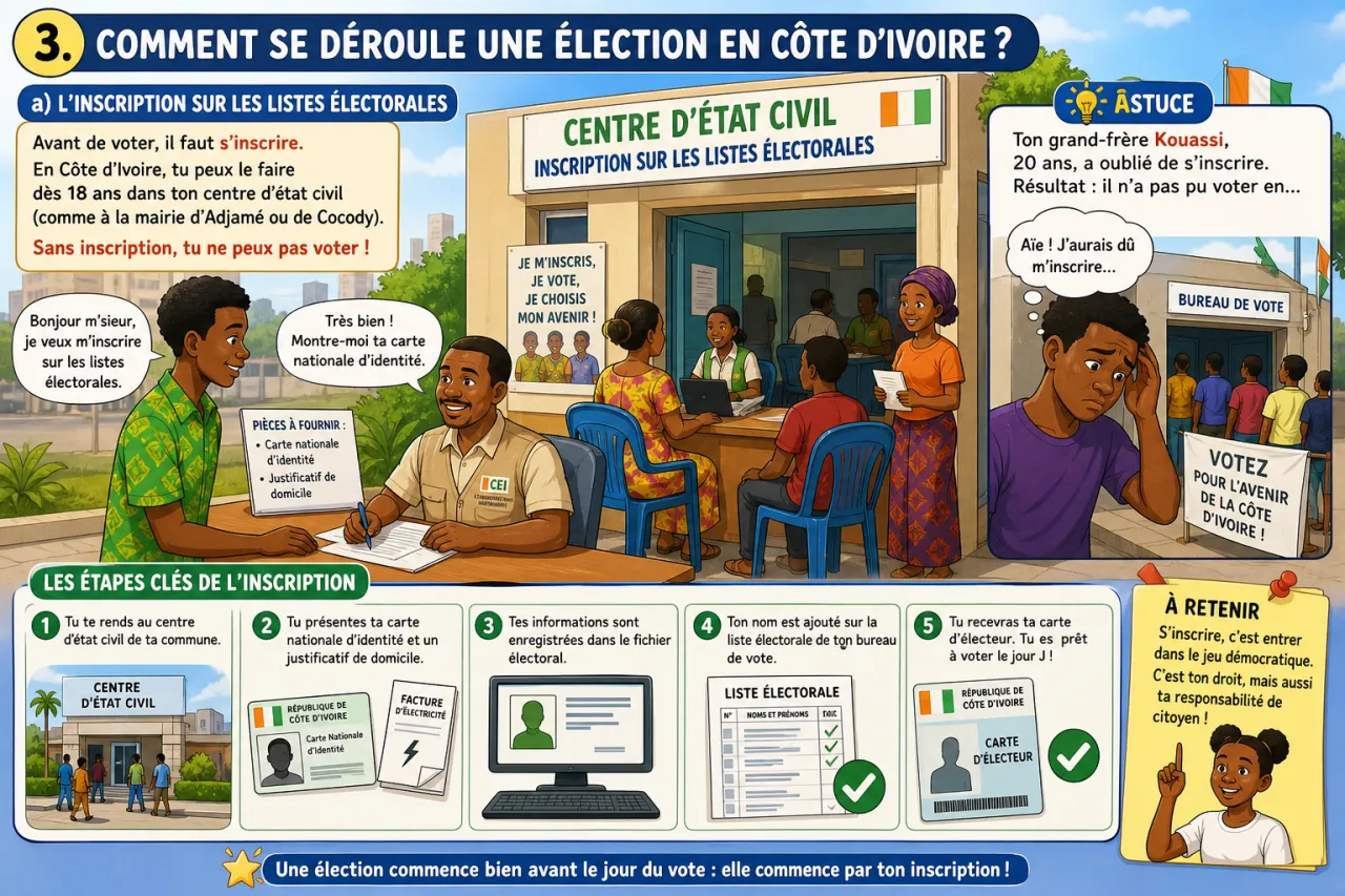 Démocratie et élections — illustration