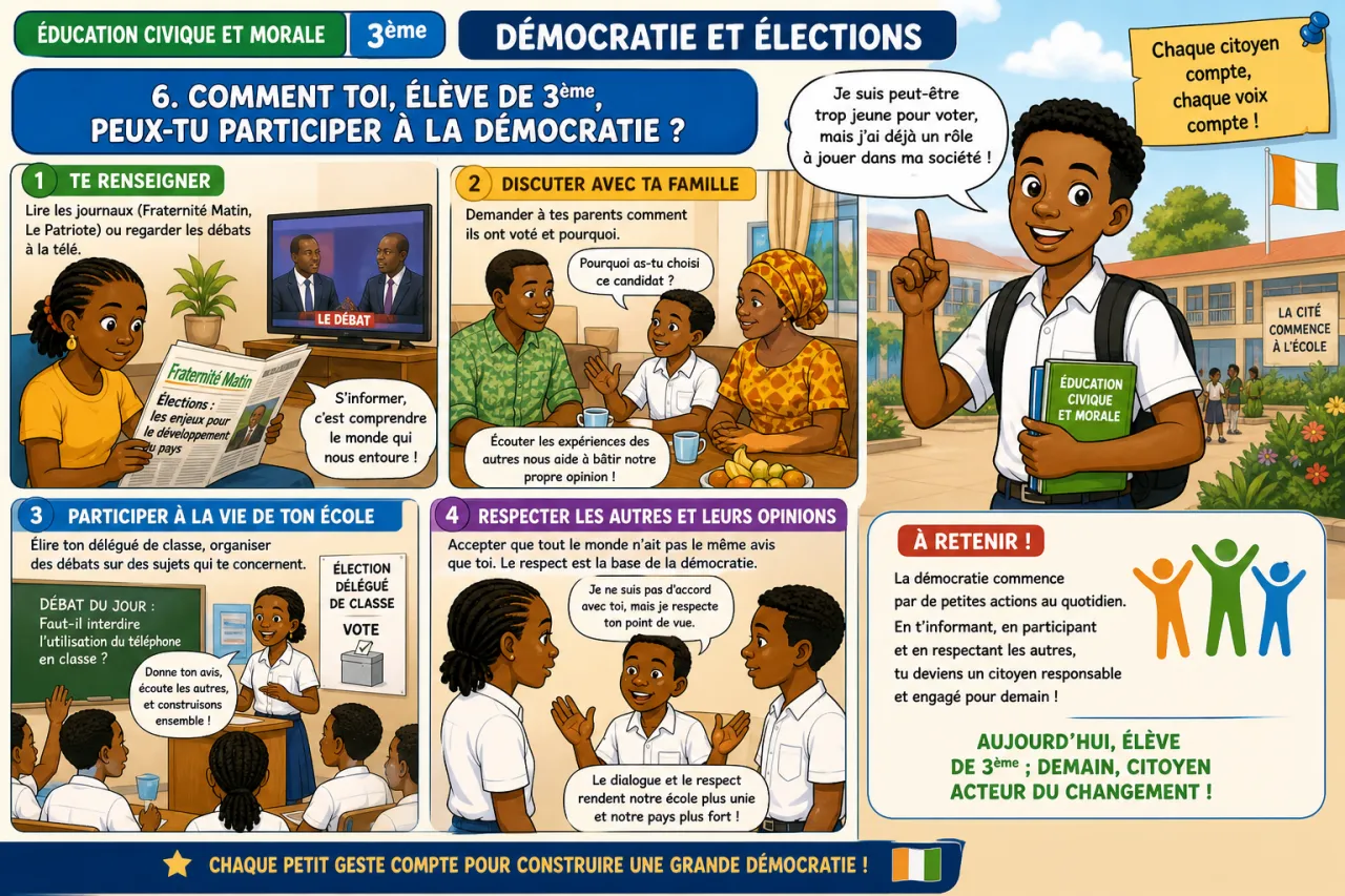 Démocratie et élections — illustration