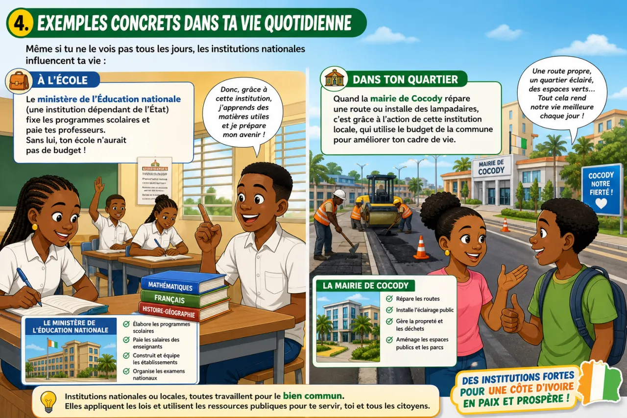 Institutions nationales — illustration